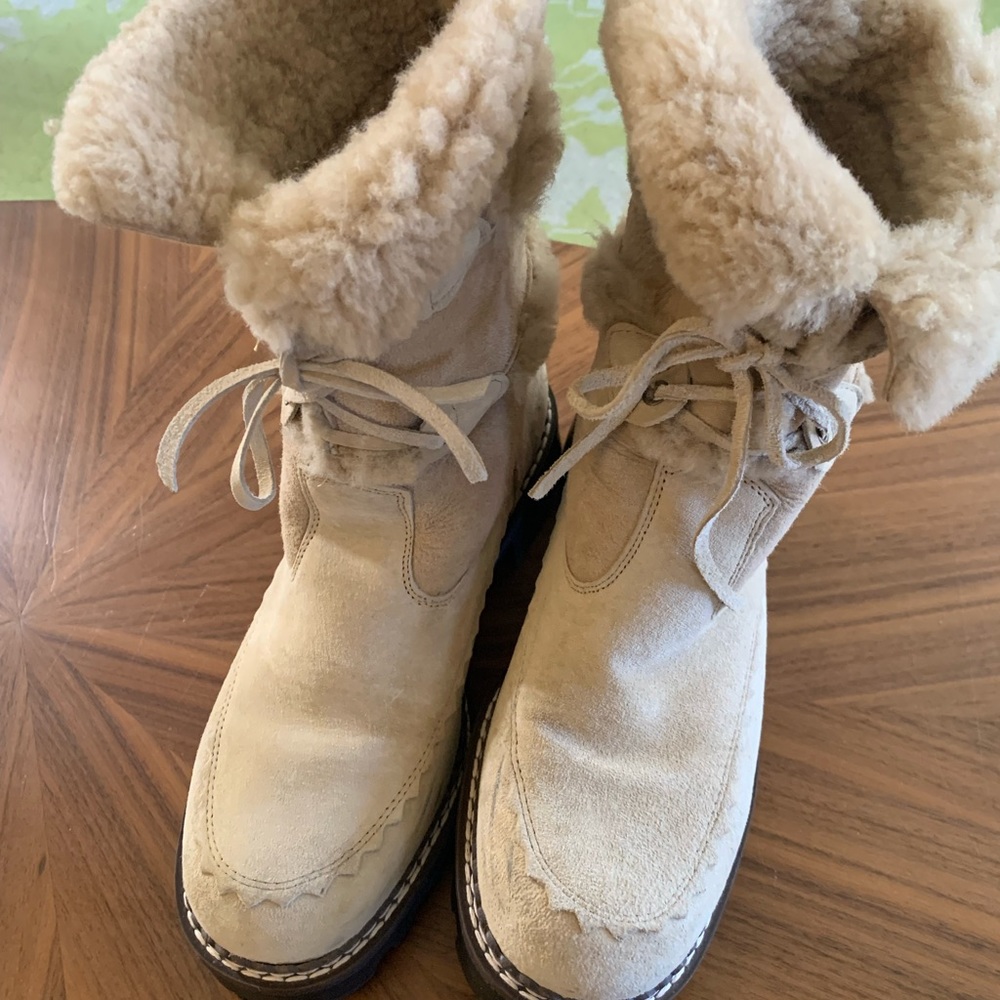 Blondo Genuine Shearling Waterproof Boots